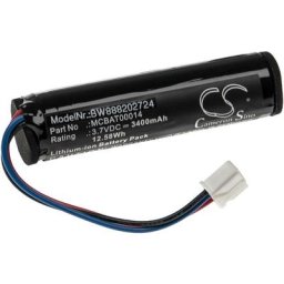 Batterie compatible avec Parrot Bebop 2 Skycontroller 2 P2 télécommande manette de drone (3400mAh,