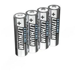 Ansmann Piles Mignon aa Extreme Lithium 1,5V (lot de 4)
