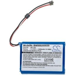 Batterie compatible avec Icom IC-M25 radio talkie-walkie (1400mAh, 3,7V, Li-ion) - Vhbw