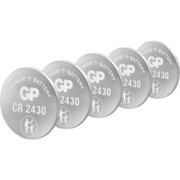Pile bouton cr 2430 lithium Gp Batteries 3 v 5 pc(s)