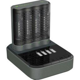 GP Batteries GPP4D46/210HCB-2B4 Chargeur de piles rondes NiMH LR03 (AAA), LR6 (AA) Y860022