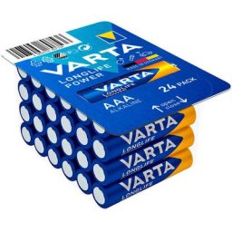 Piles Alcalines aaa Longlife Power Lot De 24 - Varta