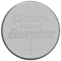 Pile plate CR2025 bouton Lithium 3V Energizer