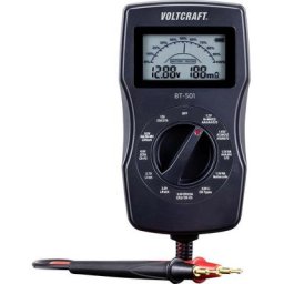 Testeur de piles Voltcraft BT-501 plage de mesure (testeur de pile) 1,2 v, 1,5 v, 3 v, 6 v, 3,7 v,