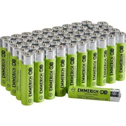 Pile LR3 (AAA) Emmerich Industrial LR03 alcaline(s) 1300 mAh 50 pc(s)