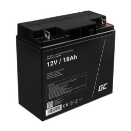 AGM09 Batterie au plomb 12 v 18 Ah plomb-gel (l x h x p) 181 x 167 x 77 mm raccord à vis M5
