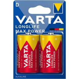 Longlife Max Power d Bli 2 Pile LR20 (d) alcaline(s) 16500 mAh 1.5 v 2 pc(s) - Varta