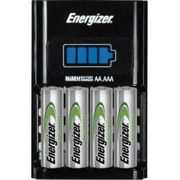 Chargeur de piles rondes NiMH avec accus Energizer CH1HR3