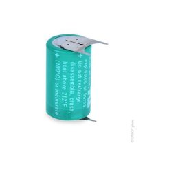 Pile lithium CR1/2AA pcbd 3V 950mAh 3PF - Varta