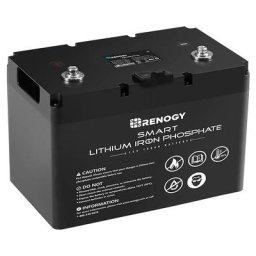 12V 100AH Batterie LiFePO4 Rechargeable Intelligente Batterie Lithium Phosphate de Fer avec bms