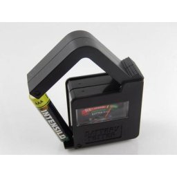 Testeur de piles avec témoin analogue pour batteries ou piles aaaa, aaa, aa, bloc 9 v - 5,3 x 5,5 x