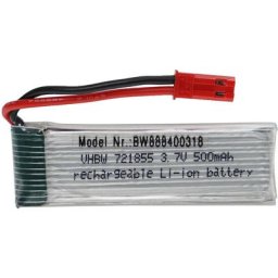 Batterie compatible avec bec connecteur pour modéle rc par ex. voiture de course avion (500mAh,
