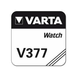Pile Elect Oxy Argent 1.55v V377 - VARTA