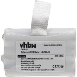 vhbw Batterie remplacement pour Midland PB-X6 pour radio talkie-walkie (700mAh, 3,6V, NiMH)