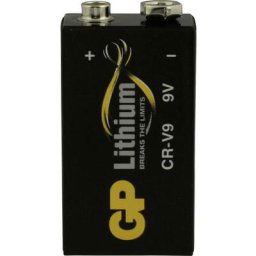 6LR61 Pile 6LR61 (9V) lithium 800 mAh 9 v 1 pc(s) - Gp Batteries