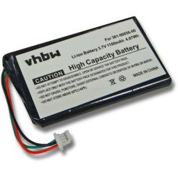 Batterie compatible avec Garmin Drive 50, 51 système de navigation gps (1100mAh, 3,7V, Li-Ion)