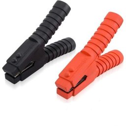 Pièces Pinces Crocodile 500A Pinces de Batterie Grandes Isolée Alligator Clamps Accessoires de
