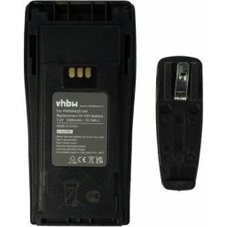 Batterie compatible avec Motorola DP1400, CP040 radio talkie-walkie (1400mAh, 7,2V, NiMH) - avec