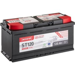 Accurat 12V 120Ah AGM Batteries Décharge Lente Semi Traction ST120