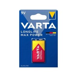 6LR61 blister de 1 piles alcalines 9V long life max power