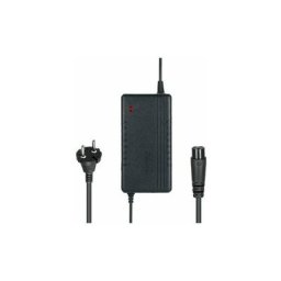 Chargeur de scooter lectrique 54.6V 2A avec connecteur en ligne 3 trous pour le scooter