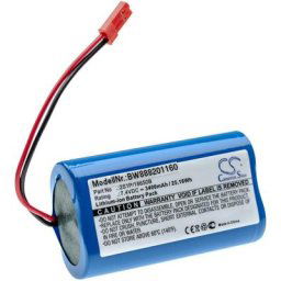 Batterie remplacement pour Arizer 2S1P/18650B pour vaporisateur (3400mAh, 7,4V, Li-ion) - Vhbw