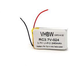 Batterie compatible avec Syma S107G, S108G drone (240mAh, 3,7V, Li-ion) - Vhbw