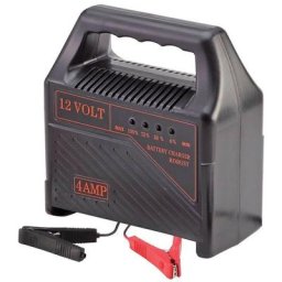 Chargeur de batterie voiture portable 12V 4 amp