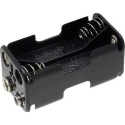 Tru components BH-343-2B Support de pile 4x LR6 (aa) raccordement par empreinte pile 9V X671521