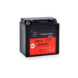 NX - Batterie moto Gel YB9-B / 12N9-4B-1 / NB9-B 12V 9Ah