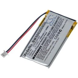 Batterie compatible avec Sena SMH-5 casque écouteurs casque micro sans fil (350mAh, 3.7V,