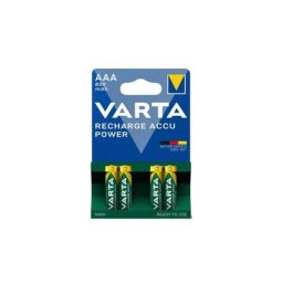 RECH.AC.Power AAA800mAh BLI4 Pile rechargeable LR3 (aaa) NiMH 800 mAh 1.2 v 4 pc(s) A37484 - Varta
