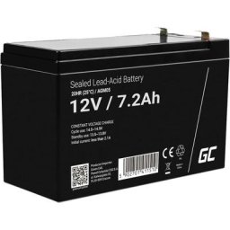 AGM05 Batterie au plomb 12 v 7.2 Ah plomb-gel (l x h x p) 151 x 95 x 65 mm cosses plates 6,35 mm
