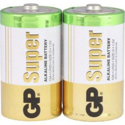 Super GP13A / LR20 Pile LR20 (d) alcaline(s) 1.5 v 2 pc(s) - Gp Batteries