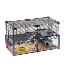 Ferplast - multipla hamster Cage pour hamsters et souris modulable. Accessoires inclus.. Variante