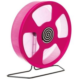 Roue d'exercice pour Hamster, diamètre : 28 cm, coloris aléatoire Trixie Multicolor