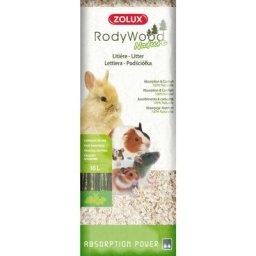 Litière rodywood nature 16 litres pour rongeur poids 0.96 kg Zolux Multicolor