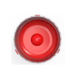 1 Roue d'exercice silencieuse pour cage Rody3 . couleur rouge. taille ø 14 cm x 5 cm . pour