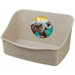 L305 Litière en plastique pour lapins. Variante L305 - Mesures: 37 x 27 x h 18.5 cm - Coloris