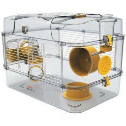 Cage rody 3 solo Banane. taille : 41 x 27 x 28 cm. pour petit rongeur Zolux Jaune