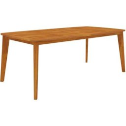 Table de jardin 200x100x75 cm Bois d'acacia solide Vidaxl n/a
