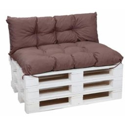 Coussins pour palettes, Assise 120 x 50 et Dossier 120 x 50cm, coussins canapé / coussin palette