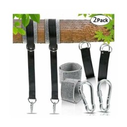 Sangles de Hamac Sangles de Suspension pour Balançoire, 150cm Sangles Hamac d'extérieur avec