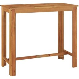 Table de bar de jardin 120x60x105 cm Bois d'acacia solide Vidaxl n/a