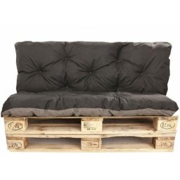 Coussins pour palettes exterieur, Assise 120 x 80 et Dossier 120 x 60cm, coussins canapé / coussin