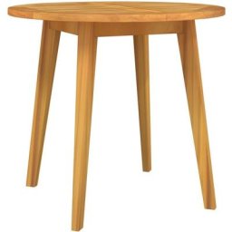 Table de jardin Ø85x75 cm Bois d'acacia solide Vidaxl n/a