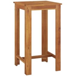 Table de bar de jardin 60x60x105 cm Bois d'acacia solide Vidaxl n/a