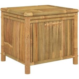 Boîte de rangement de jardin 60x52x55 cm Bambou Vidaxl n/a
