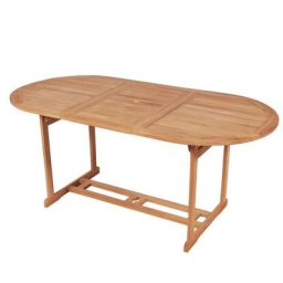 Table de jardin 180x90x75 cm Bois de teck solide Vidaxl n/a