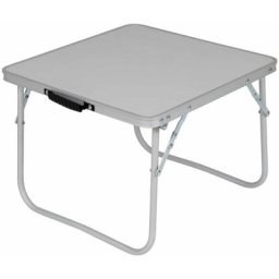 Camp Gear - Table de camping pliable Economy 40x40 cm Aluminium Argent
